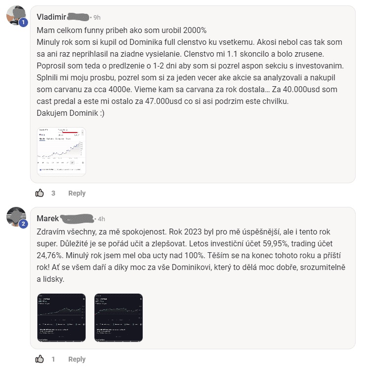 Recenze člena DK Investičního Klubu