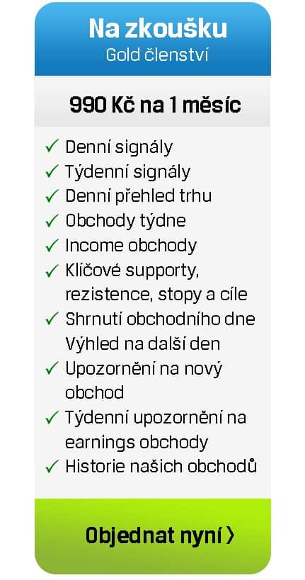 Gold členství na zkoušku